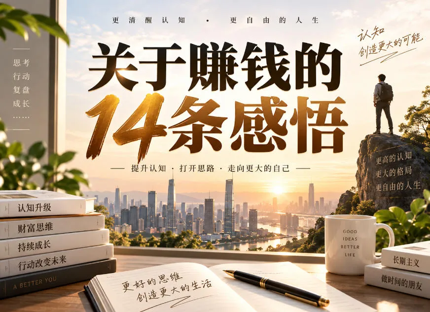 付费文章：关于賺钱的14条感悟
