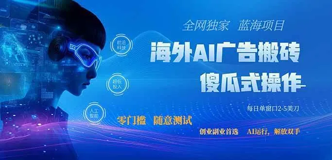 （20415期）全网独家！2026美金搬砖新项目，低门槛高回报，长久绿色稳定，用副业改写人生